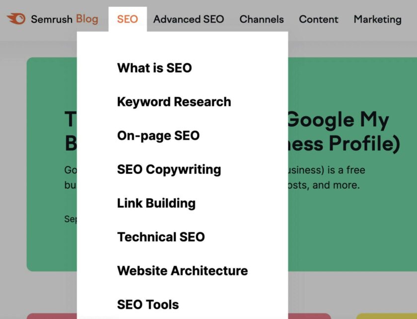 semrushblogsubcategories WordPress SEO 终极指南:做好这28个常规步骤