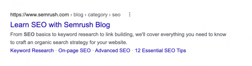 semrushcategorysnippet WordPress SEO 终极指南:做好这28个常规步骤
